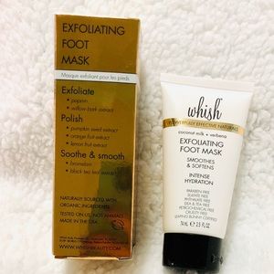 *2/$25 Whisk Exfoliating Foot Mask NEW